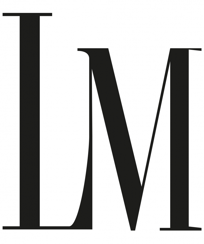 Logotype avec les lettres L et M